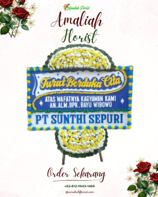 Papan Bunga Duka di Tanimbar Utara